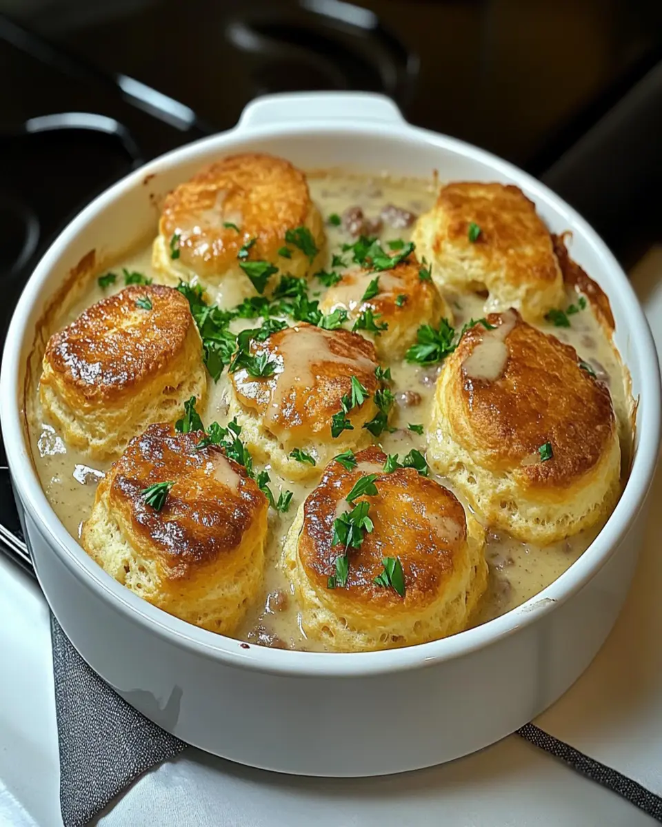Biscuits and Gravy Casserole First Image First Image