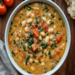 White Bean Soup With Tomatoes and Garlic First Image First Image