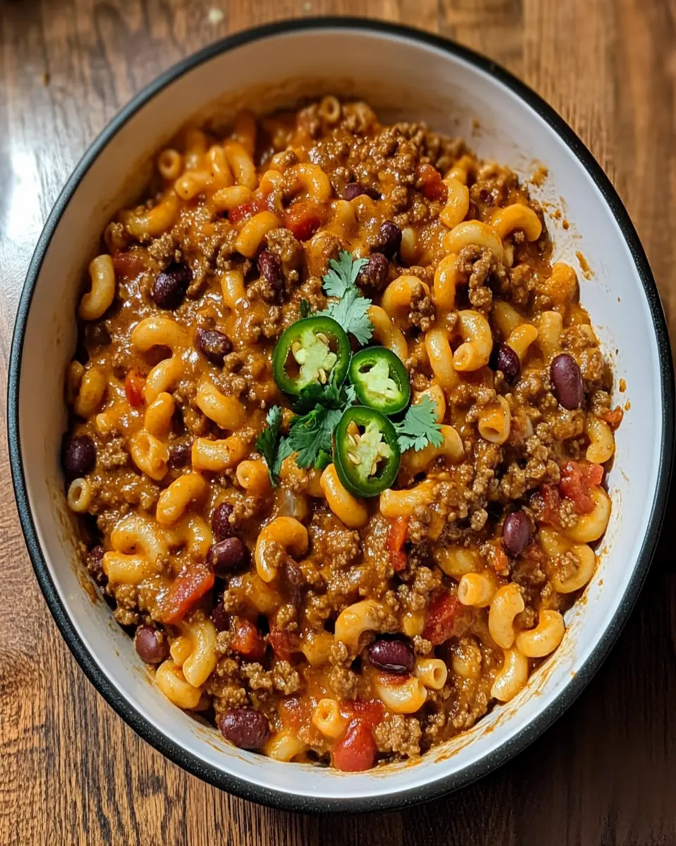 Instant Pot Chili Mac and Cheese First Image First Image