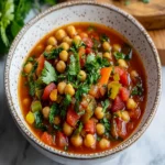 Chickpea Harissa Vegetable Soup First Image First Image