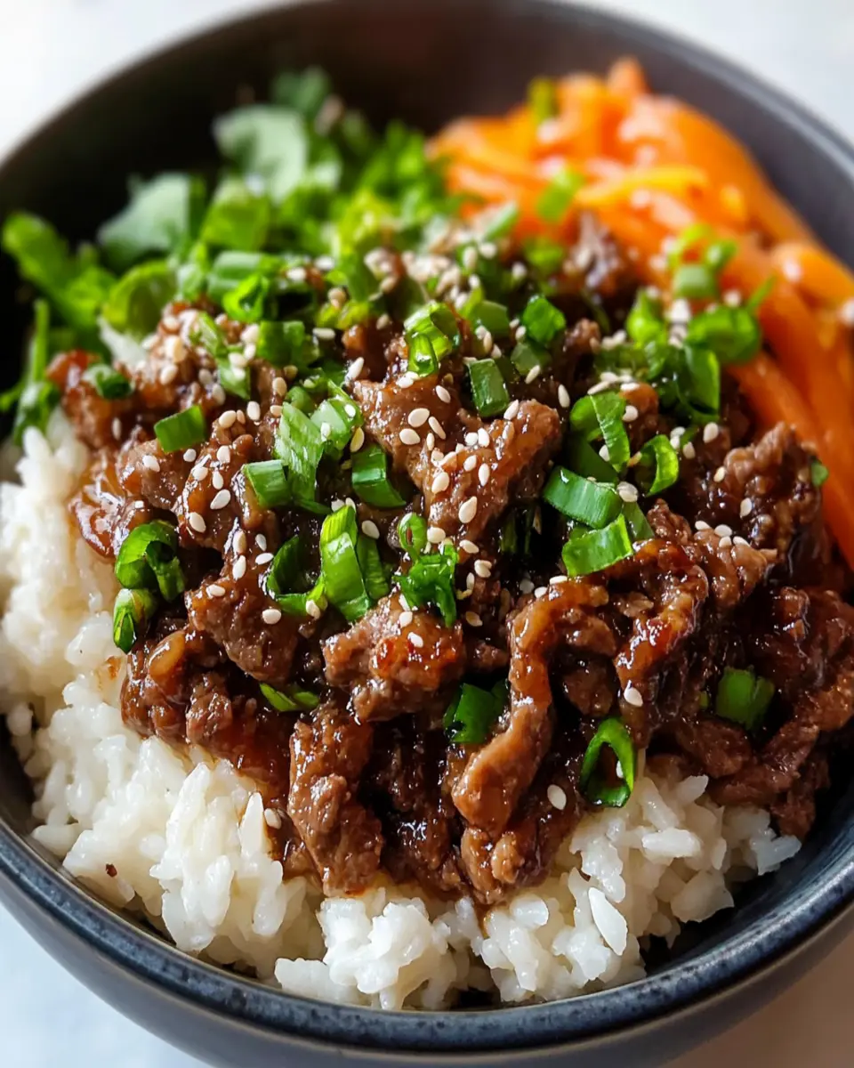 One-Pot Korean-Inspired Beef And Rice First Image First Image