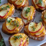 Apple and Cheddar Crostini First Image First Image