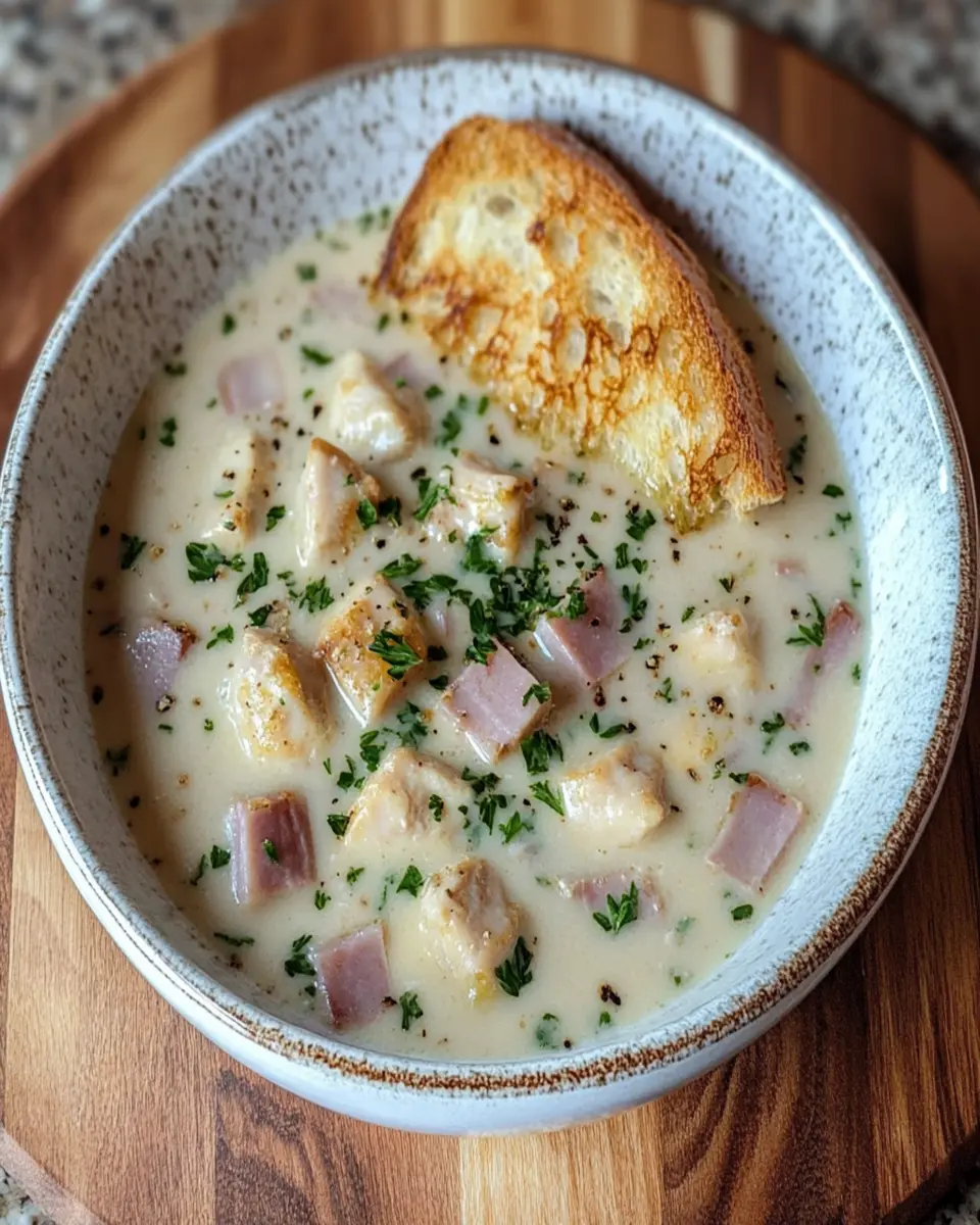 Chicken Cordon Bleu Soup First Image First Image