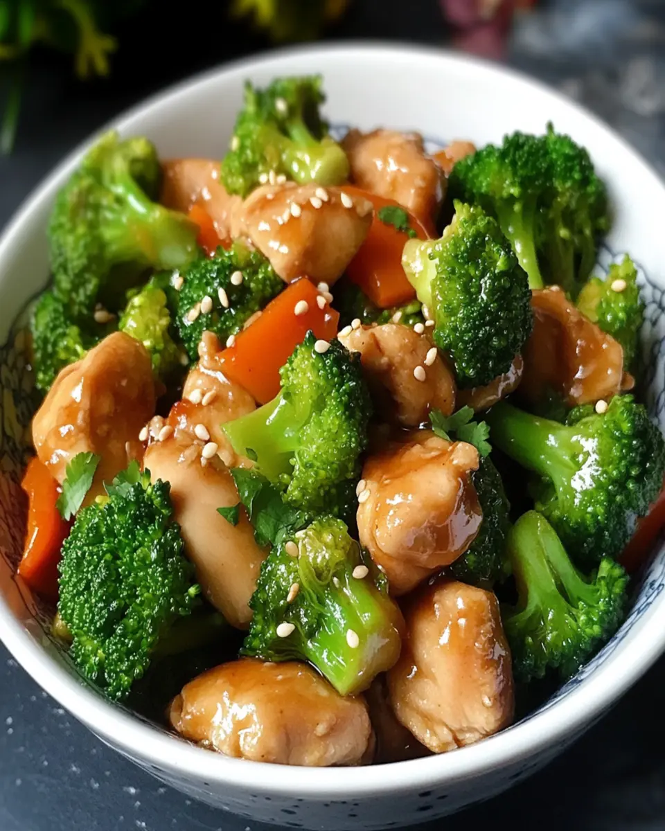 Broccoli Stir Fry with Chicken First Image First Image