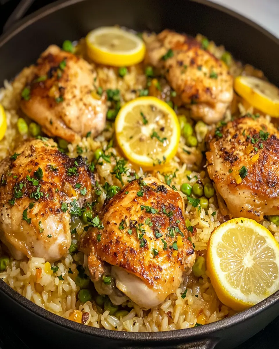 One Pot Chicken and Rice First Image First Image
