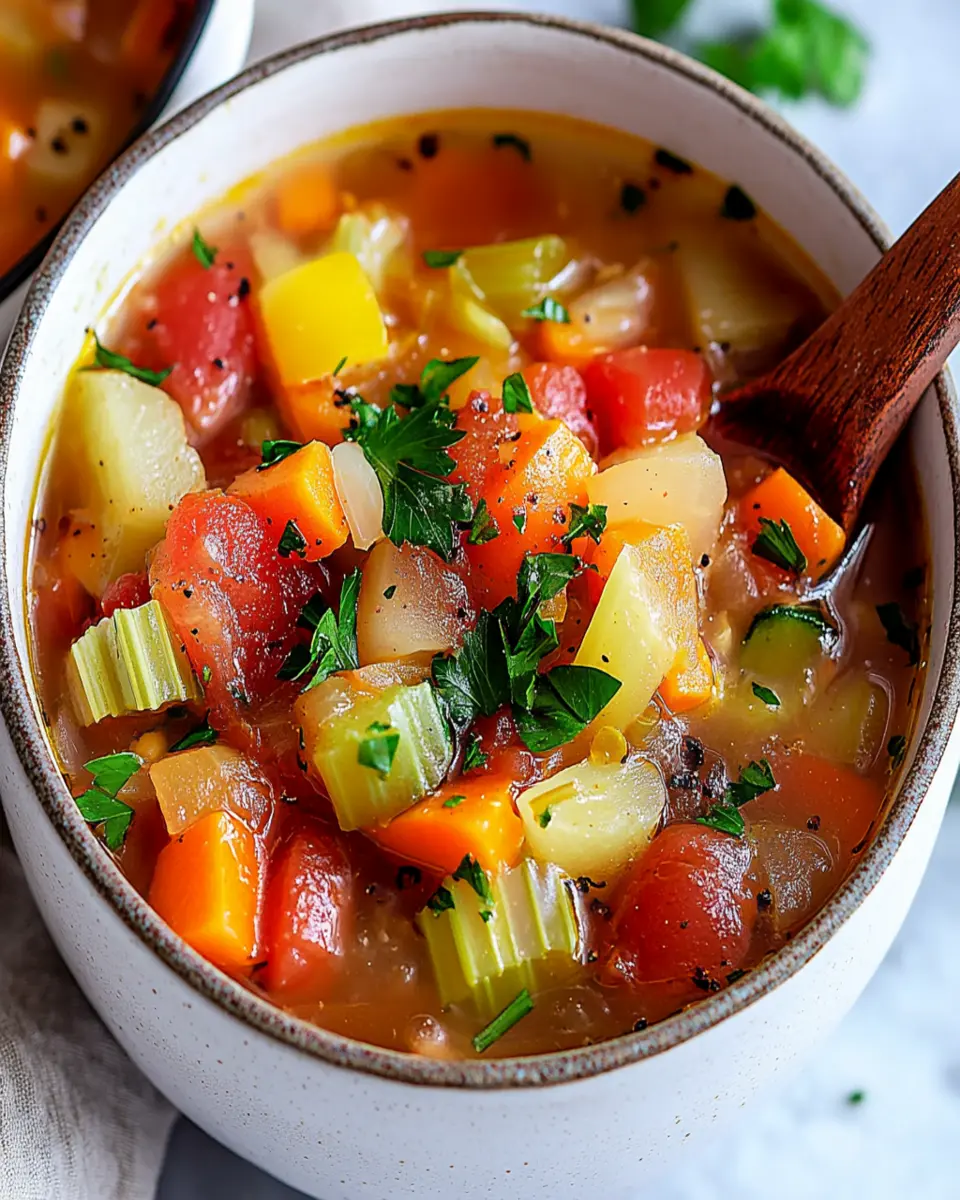 Instant Pot Vegetable Soup First Image First Image