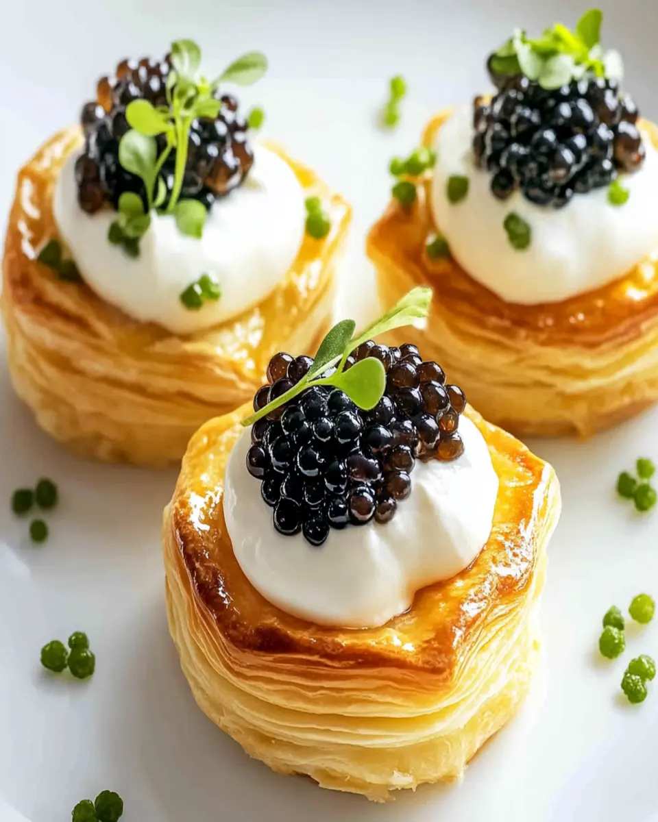 Caviar And Crème Fraîche First Image First Image