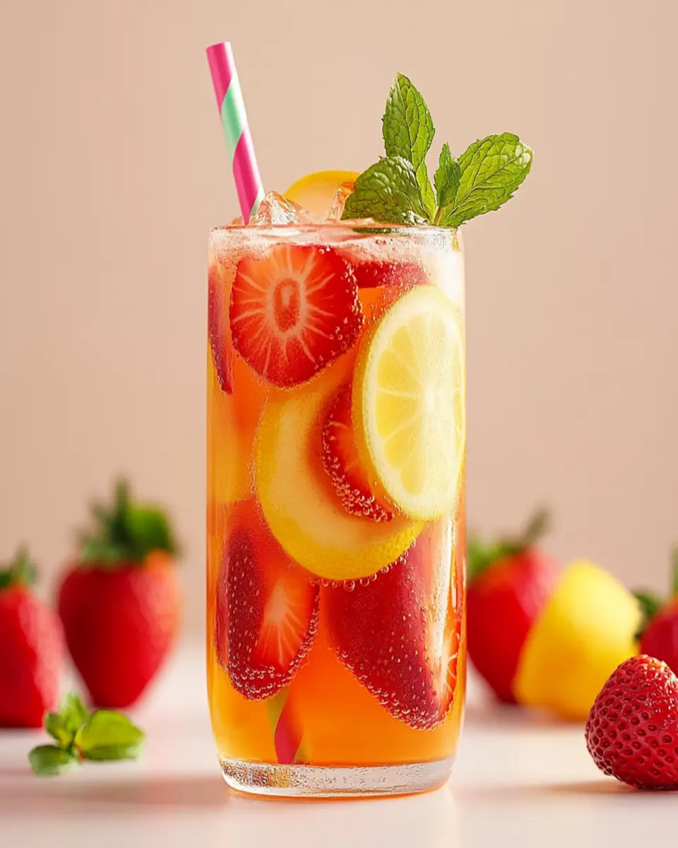 Strawberry Lemonade Recipe First Image First Image
