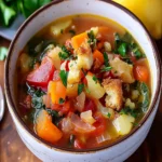 Healthy Vegetable Soup First Image First Image