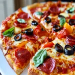 Quick Homemade Pizza First Image First Image