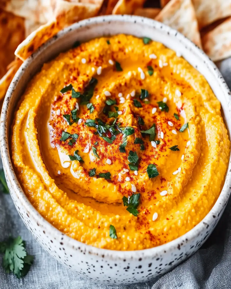 Spiced Pumpkin Hummus First Image First Image