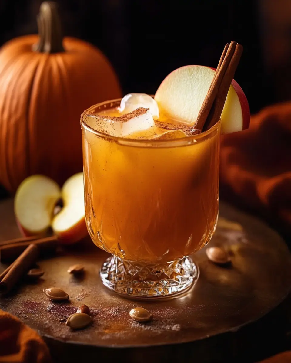 Pumpkin Bourbon Smash First Image First Image