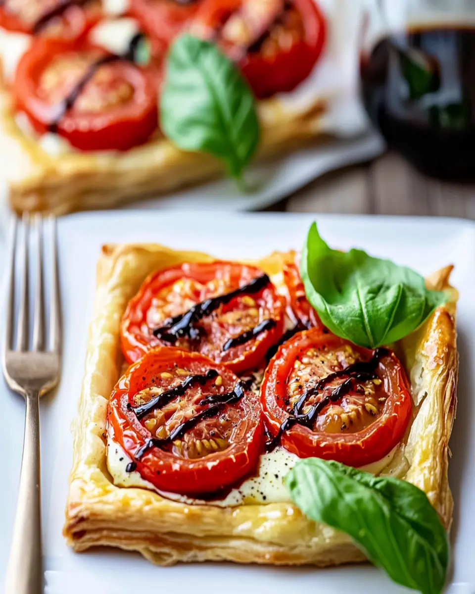 Puff Pastry Tomato Tart First Image First Image