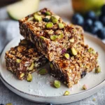 Gluten-Free Granola Bars with Pistachio First Image First Image