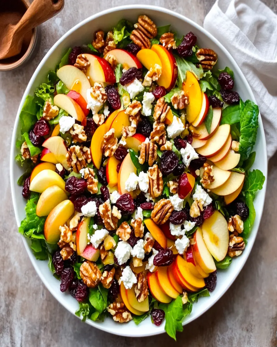 Fall Harvest Salad with Apple Cider Vinaigrette First Image First Image