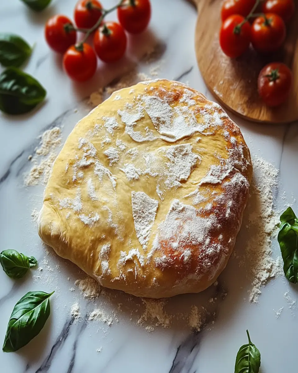 Homemade Pizza Dough First Image First Image