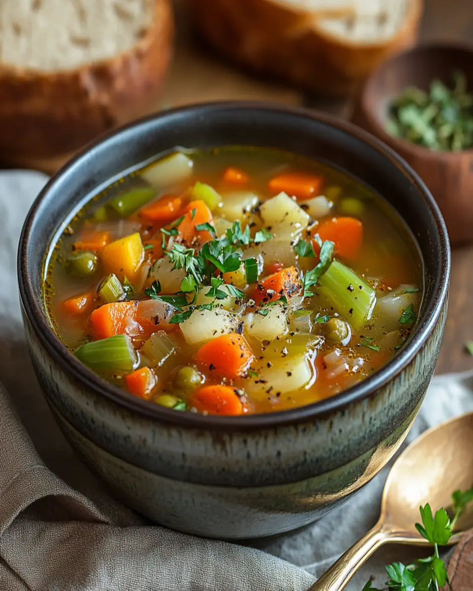 Hearty Vegetable Soup First Image First Image