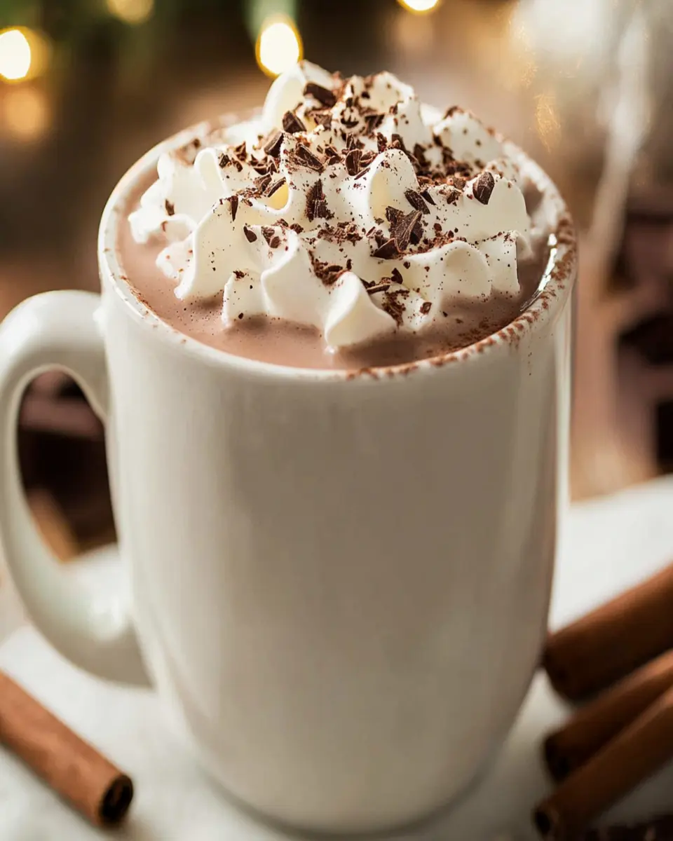 Traditional Hot Cocoa First Image First Image