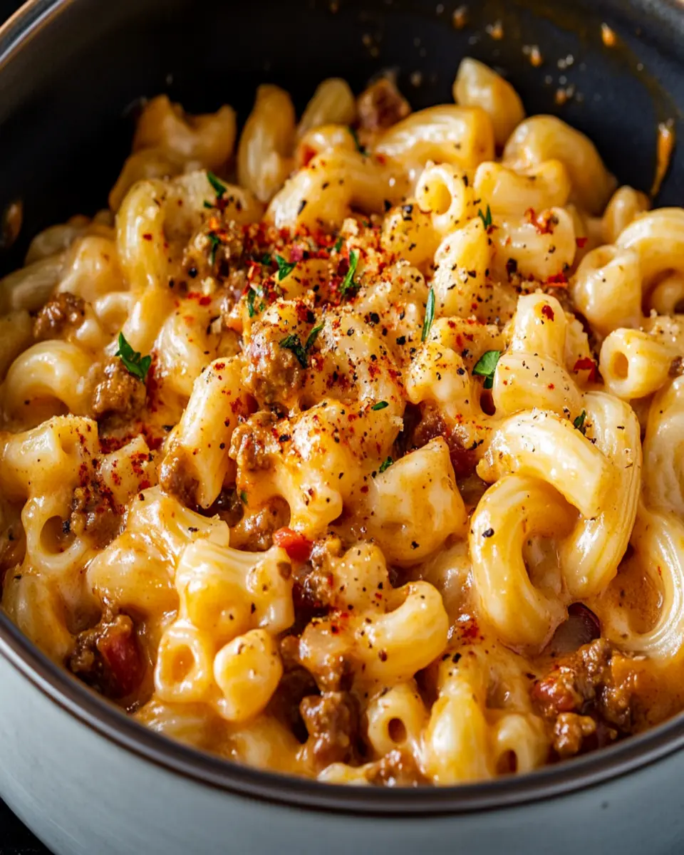 Instant Pot Chili Mac and Cheese First Image First Image