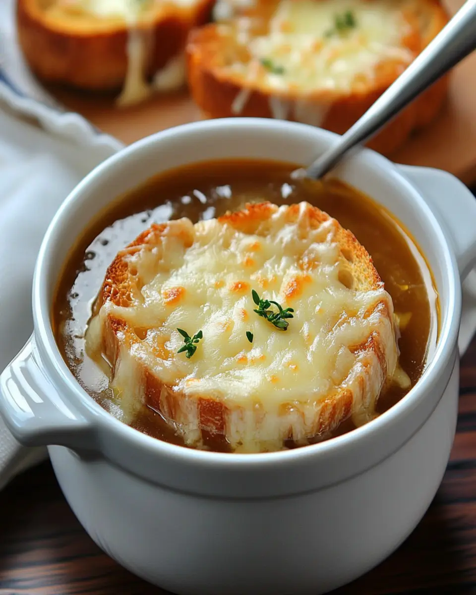 Sopa de Cebolla Clásica First Image First Image