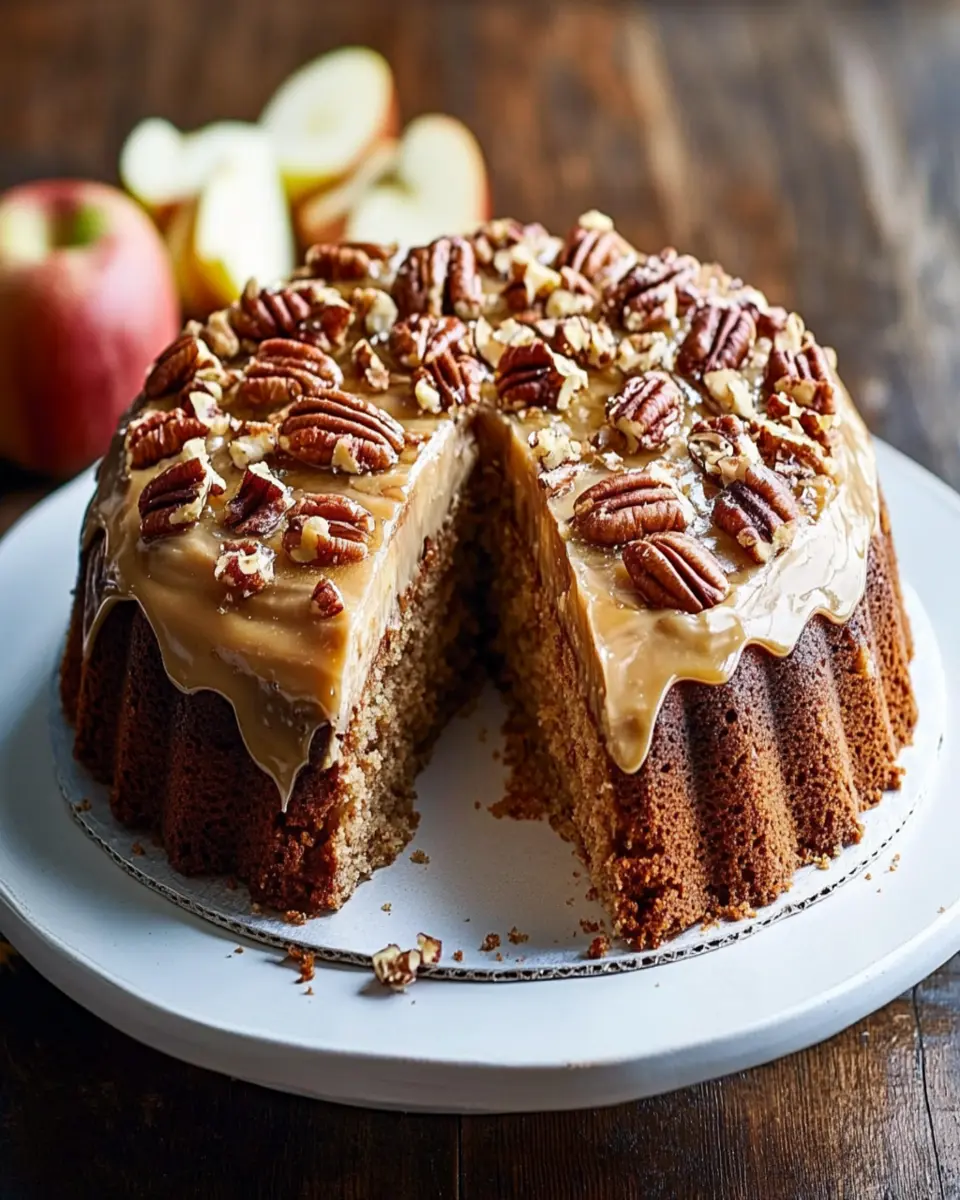 Maple Pecan Cake First Image First Image