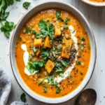 Sweet Potato and Lentil Soup First Image First Image