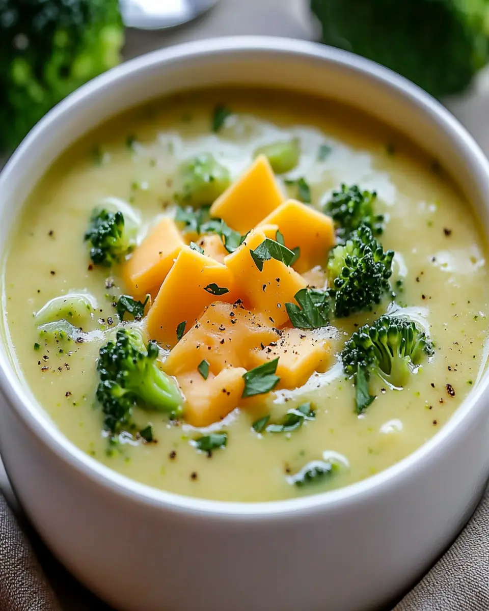 Broccoli Cheddar Soup First Image First Image