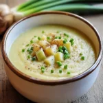 Potato and Leek Soup With Truffle Oil First Image First Image