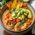Chicken Tortilla Soup With Avocado Salsa First Image First Image