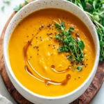 Roasted Carrot and Ginger Soup First Image First Image