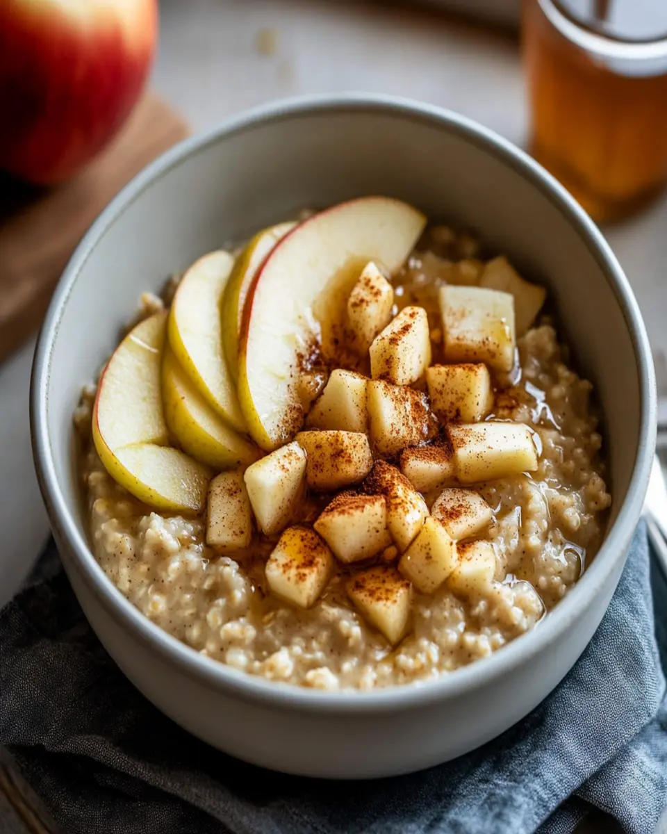 Apple Cinnamon Oatmeal First Image First Image
