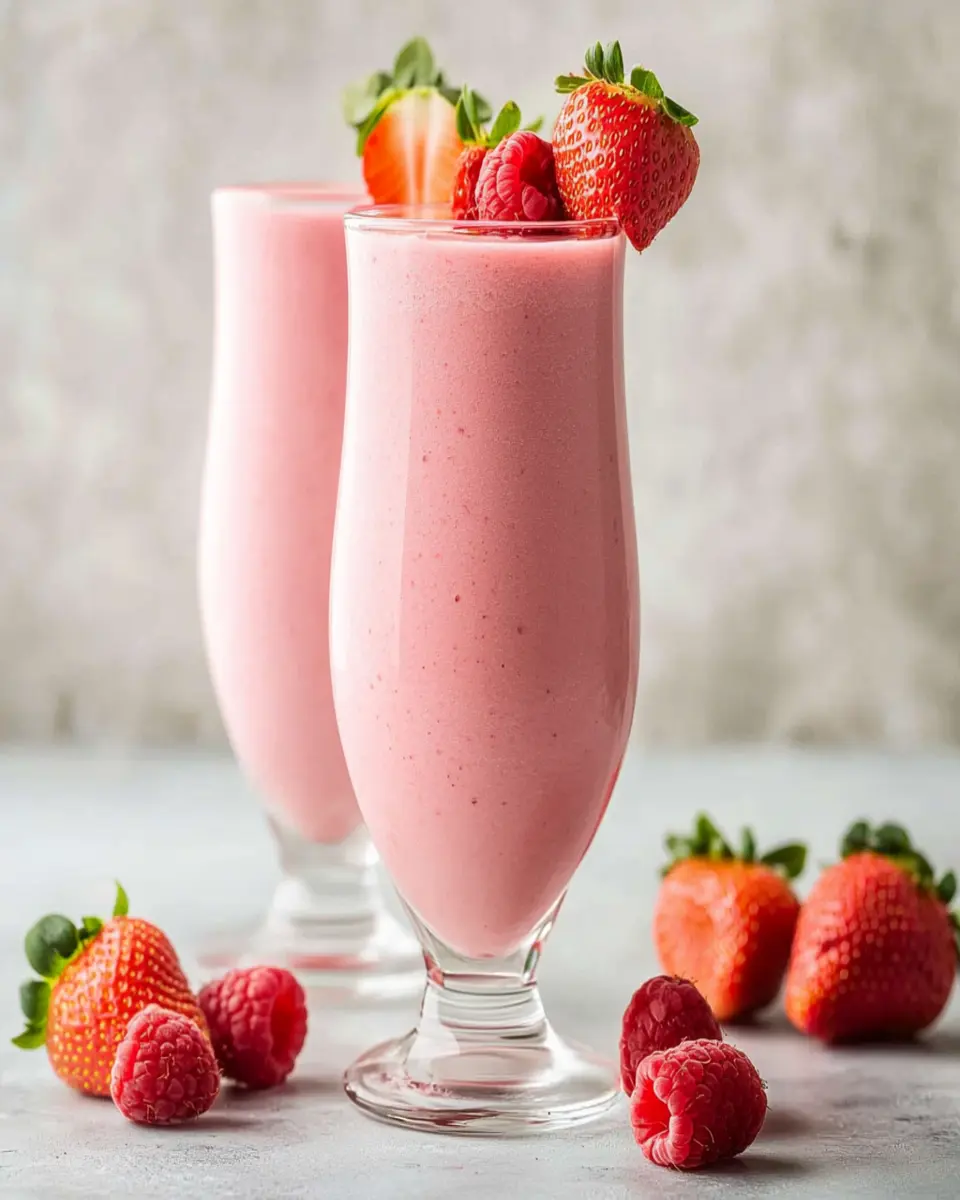 Pink Smoothie Drink First Image First Image