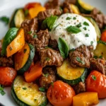 Zucchini Beef Skillet First Image First Image