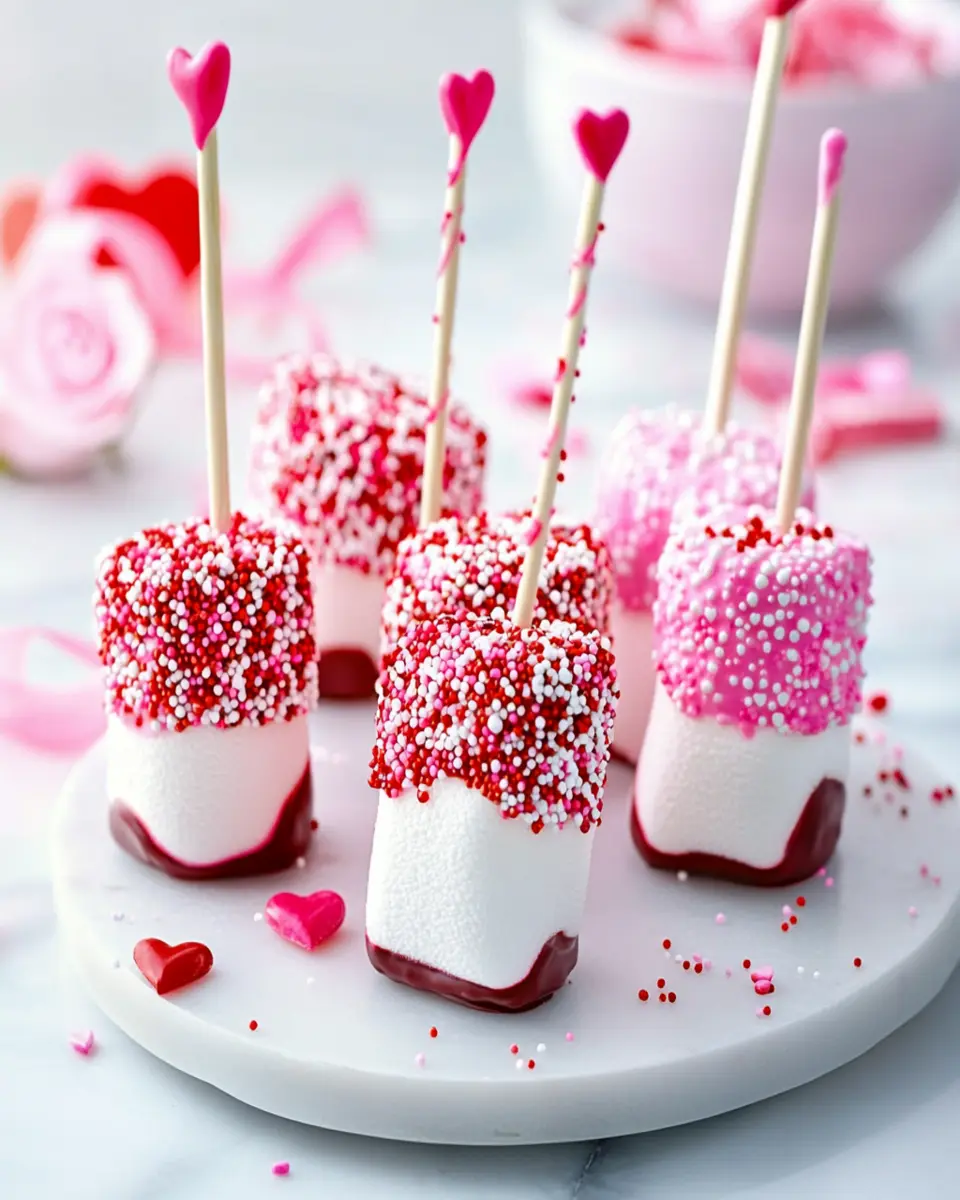 Valentines Marshmallow Pops First Image First Image