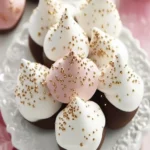 Chocolate Dipped Meringues First Image First Image