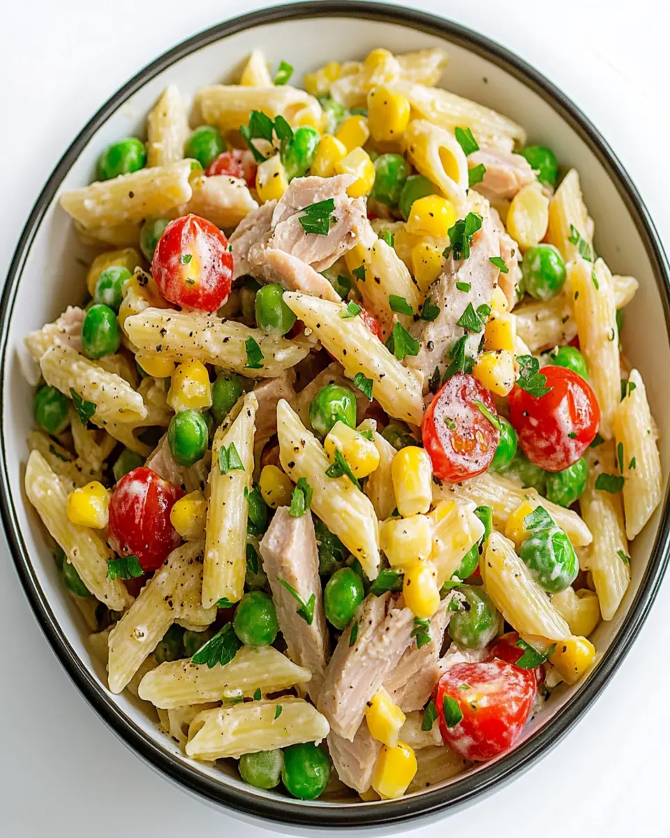 Tuna and Vegetable Pasta First Image First Image