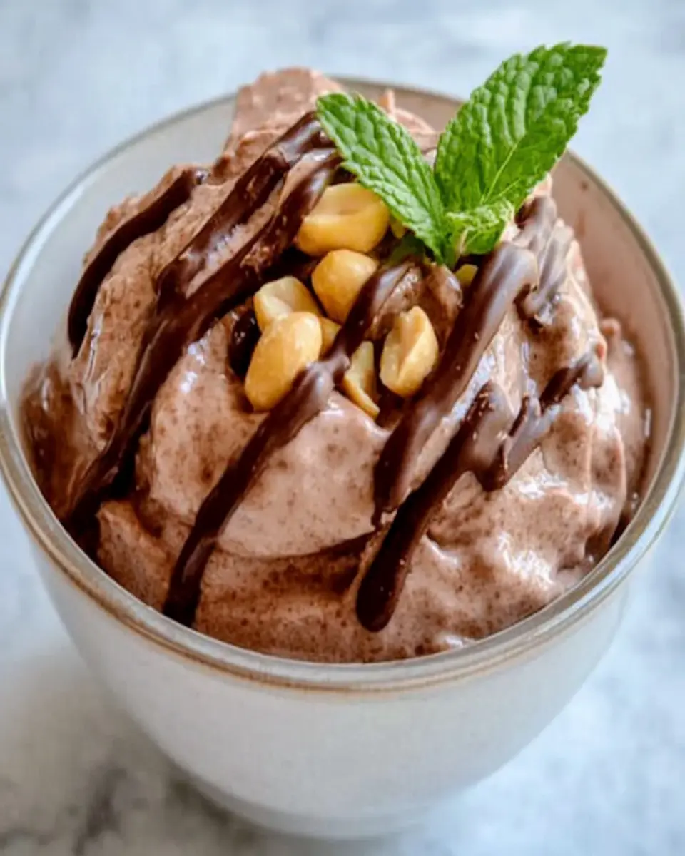 Chocolate Peanut Butter Nice Cream First Image First Image