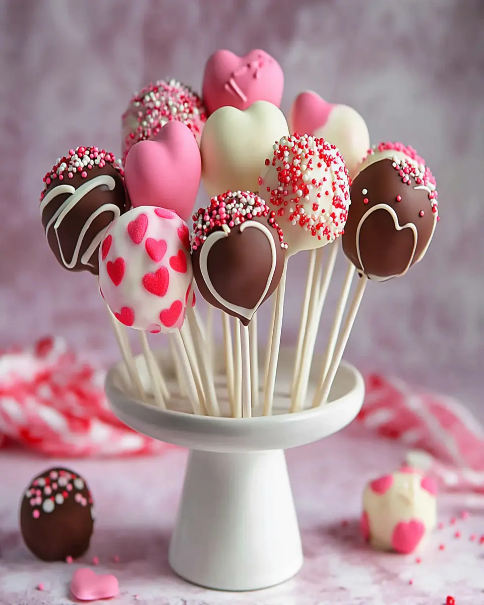 Valentine’s Day Cakepops First Image First Image