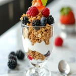 Greek Yogurt Parfait with Granola First Image First Image